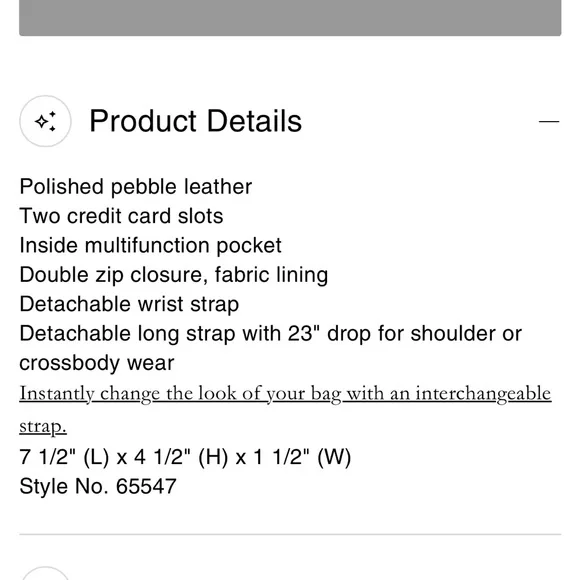 Coach Sadie Crossbody - Picture 7 of 7